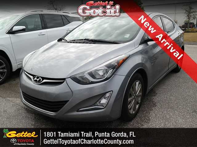Hyundai Elantra 2016 $7484.00 incacar.com