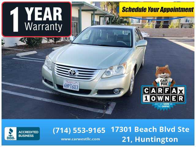 Toyota Avalon 2008 $7495.00 incacar.com